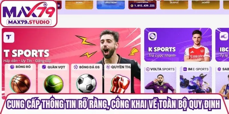 Cung cấp thông tin rõ ràng, công khai về toàn bộ quy định game